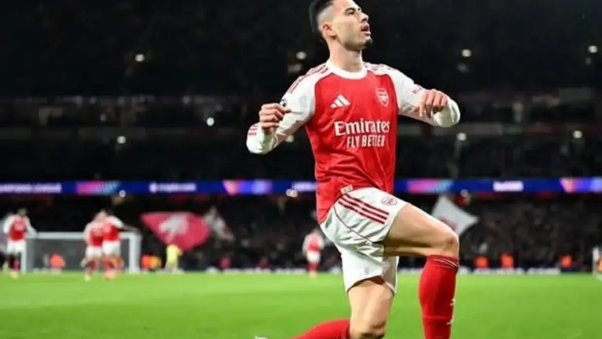 Liga Champions Jadi Panggung, Gabriel Martinelli Ukir Prestasi Bersejarah untuk Arsenal Gabriel Martinelli