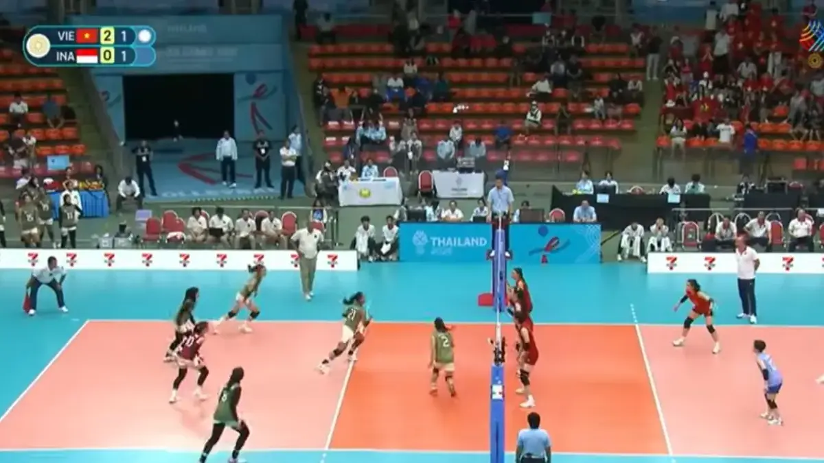Indonesia Kagetkan Vietnam di SEA Games 2025: Raih 4 Poin Beruntun Usai Kalahkan Lawan 3-0 Pertandingan Voli Putri