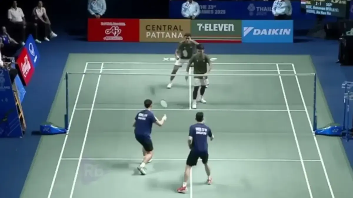 Leo/Bagas Melaju ke Semifinal SEA Games 2025: Tantang Aaron/Soh setelah Kemenangan Kuat di Perempat Final Pertandingan Badminton SEA Games