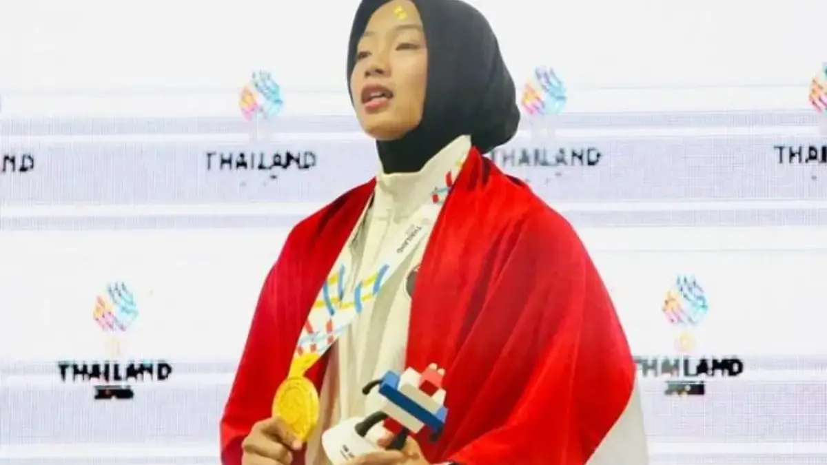 Penuh Makna: Safira Dwi Meilani Rayakan Emas SEA Games 2025 dengan Sujud Syukur dan Merah Putih SEA Games 2025