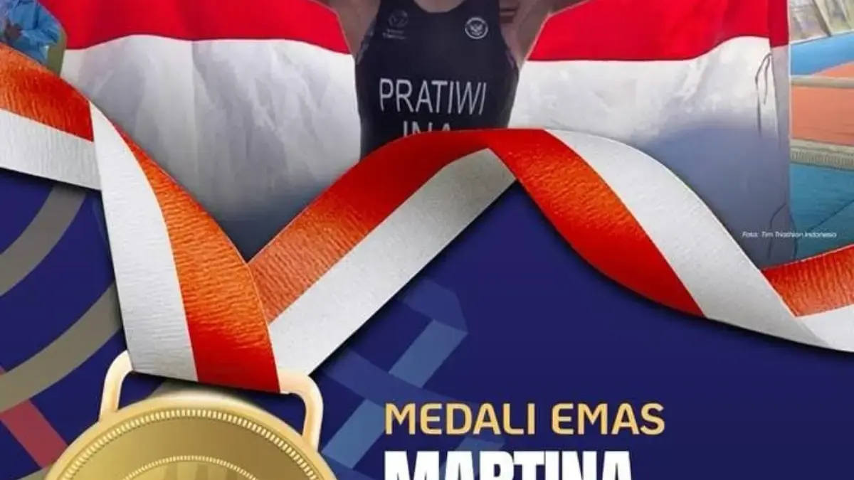 Dominasi Tanpa Tanding! Martina Ayu Raih Medali Ketujuh, Rashif Sempurna Menghadirkan Emas Triathlon Indonesia SEA Games 2025