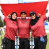 Tim Panahan Indonesia raih emas, semakin mengokohkan posisi Indonesia di klasemen