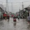 banjir rob jakarta. foto: tangkapan layar depan radarindramayu