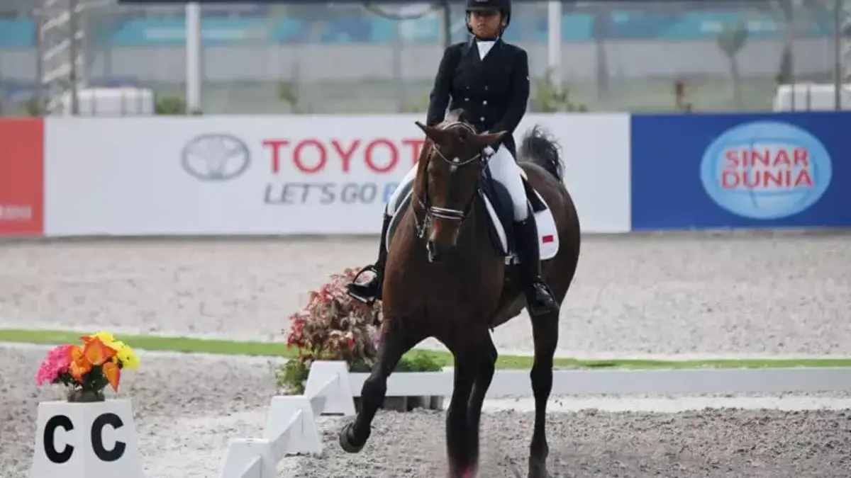 Atlet berkuda Indonesia berlaga di SEA Games 2025