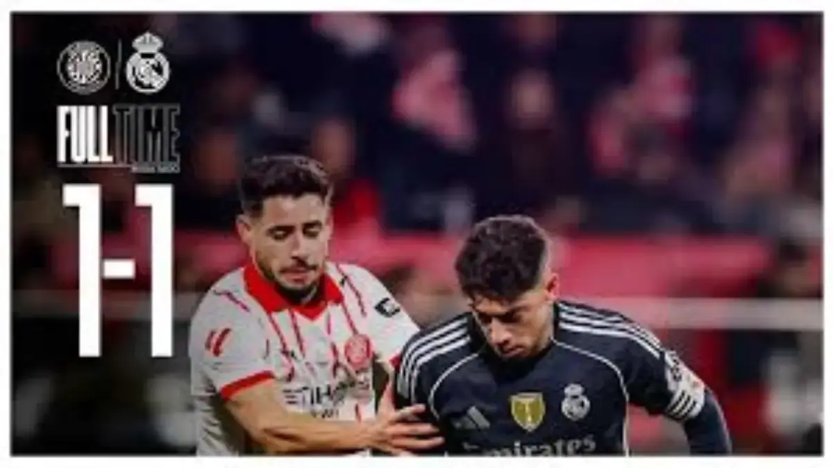 hasil girona vs madrid 1-1. foto: instagram resmi @realmadridfc