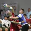 Tim Bola Tangan Putra Indonesia Catat Sejarah: Raih Medali Perunggu Pertama di SEA Games 2025! Atlet bola tangan Indonesia tampil di semifinal SEA Games 2025