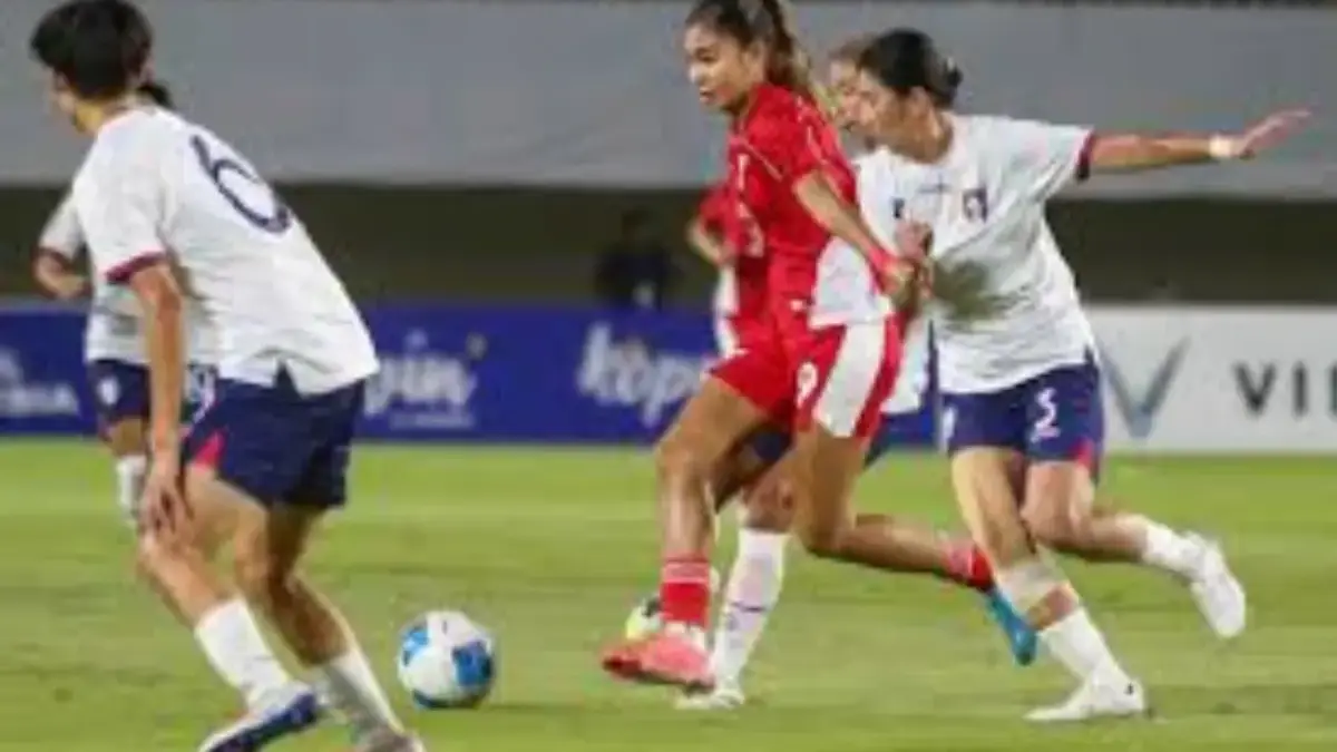 timnas putri tak berdaya menghadapi thailand. foto: tangkapan layar depan radarcirebon.tv