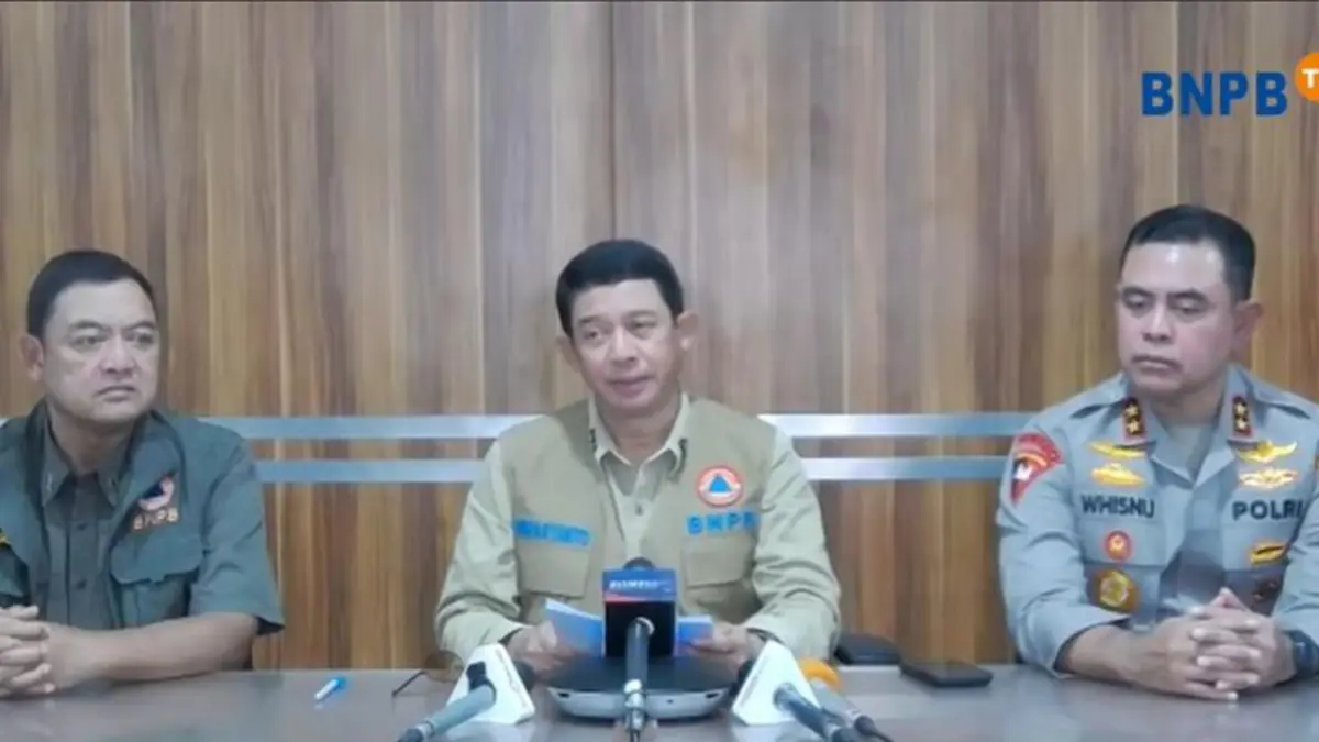 kepala bnpb meminta maaf. foto: tangkapan layar depan radarindramayu.id