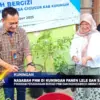 Nasabah PNM Di Kuningan Panen Lele Dan Sayuran