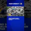 Tebing Sungai Kanci Berselimut Hamparan Sampah
