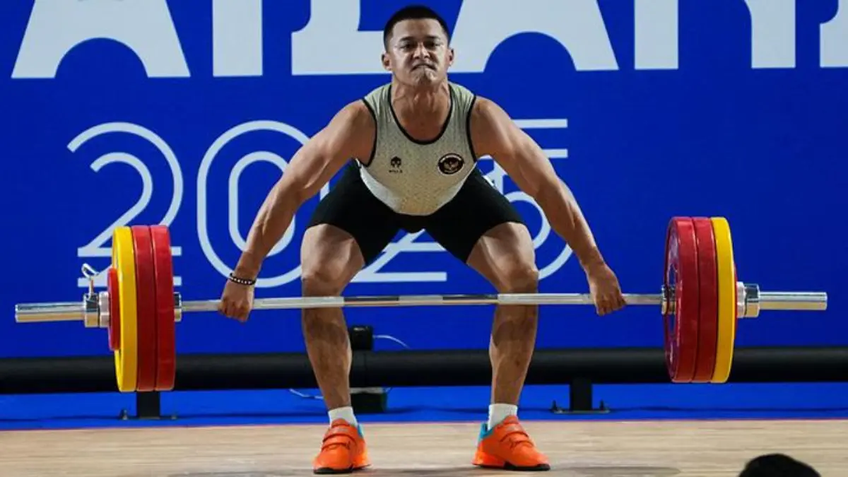 Hasil Angkat Besi SEA Games 2025: Lifter Indonesia Borong Emas, Tutup Perjuangan dengan Medali Perak Rizki Juniansyah raih emas dan rekor dunia di SEA Games 2025