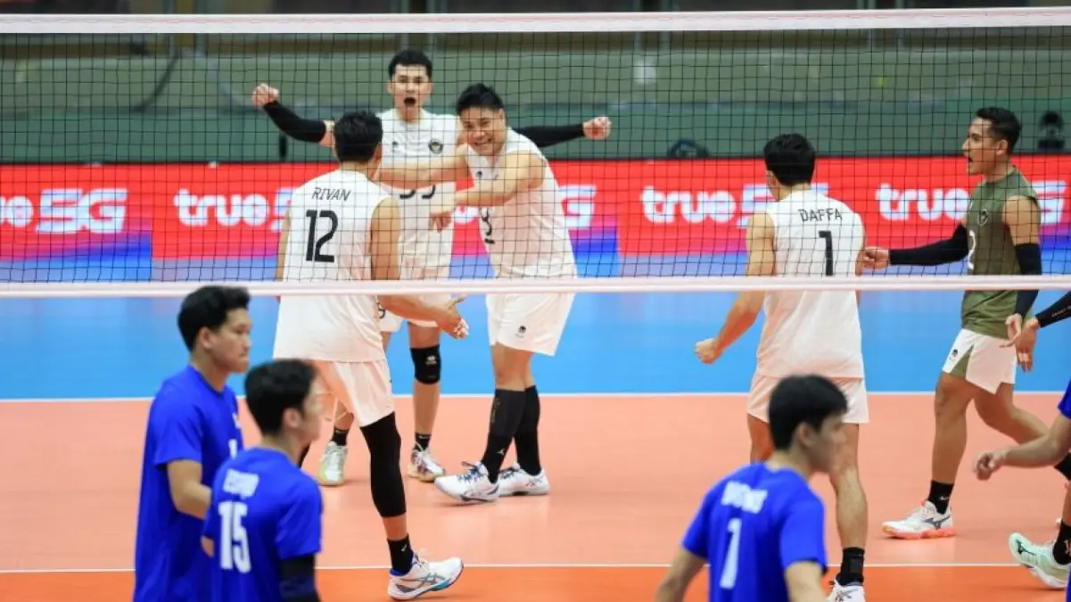 Timnas Voli Putra Indonesia di semifinal SEA Games 2025