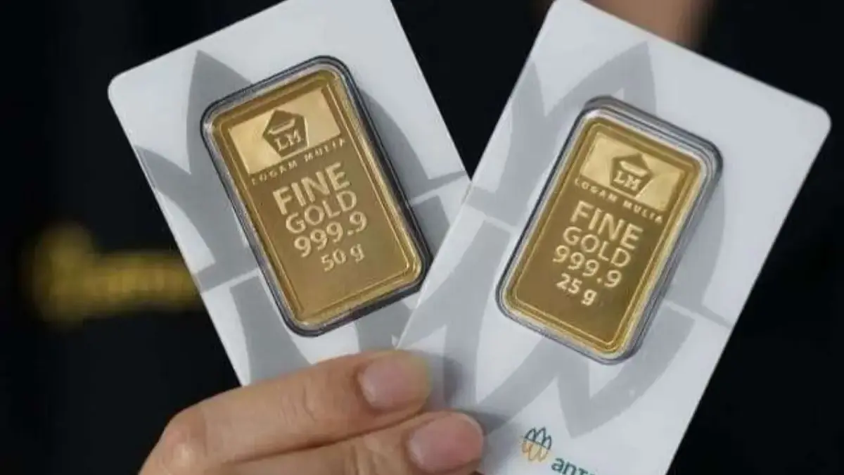 Update Harga Emas Antam Logam Mulia Hari Ini, Stabil di Rekor Tertinggi foto
