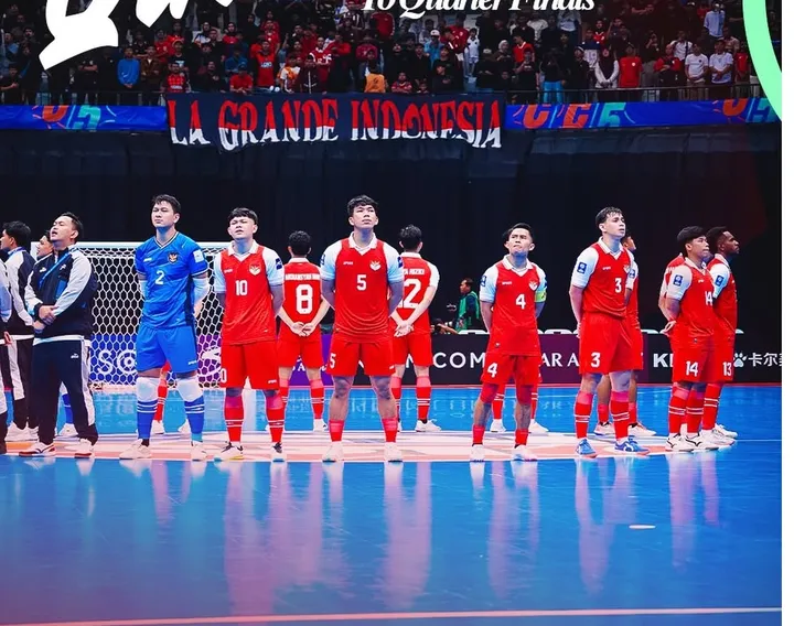 Live MNC TV! Timnas Futsal Indonesia Tantang Irak Malam Ini demi Juara Grup A foto