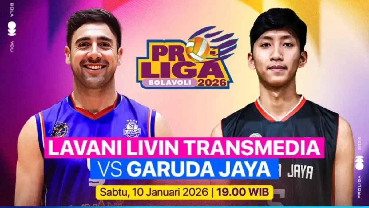 Jadwal Pertandingan Voli Proliga 2026 Hari Ini 10 Januari: Ada Jakarta LavAni Proliga 2026