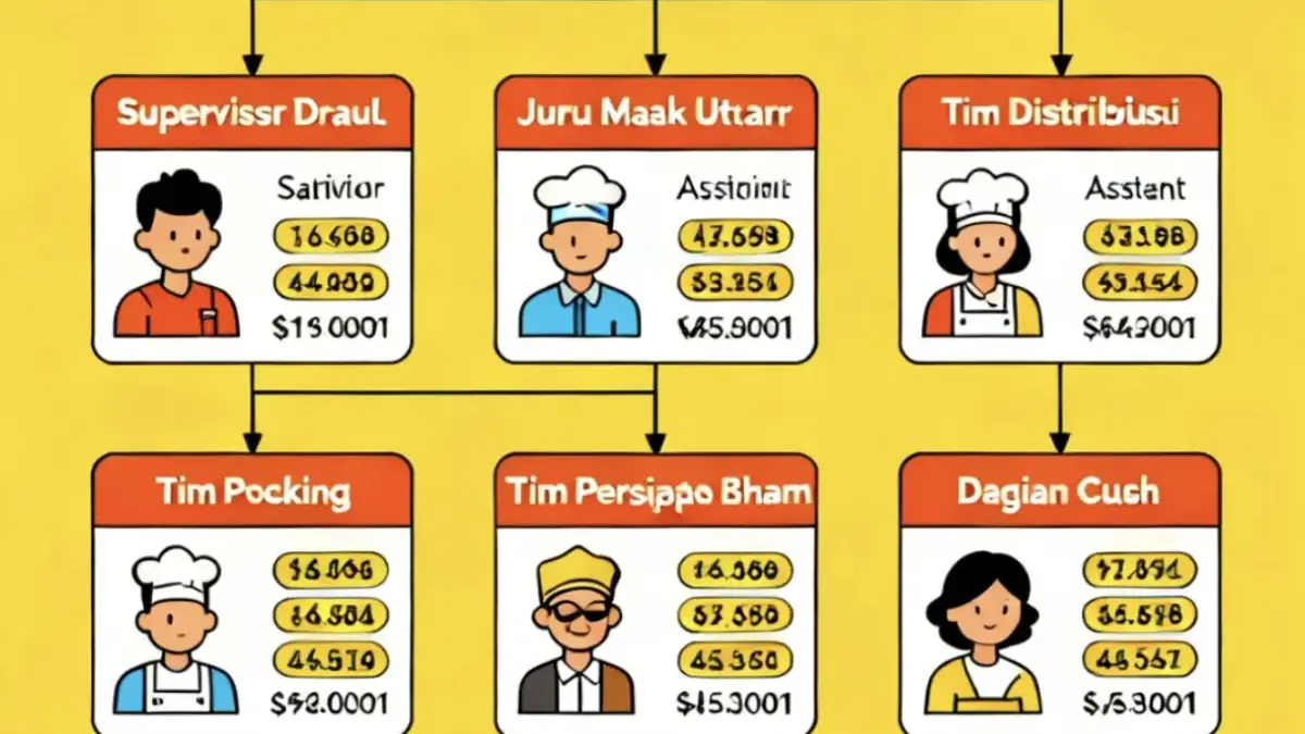 Berapa Gaji SPPG ? Yuk Cari Tahu Informasi Disini Gaji mbg