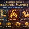 Prediksi Nasib Libra, Scorpio, dan Sagitarius Besok Selasa 27 Januari 2026