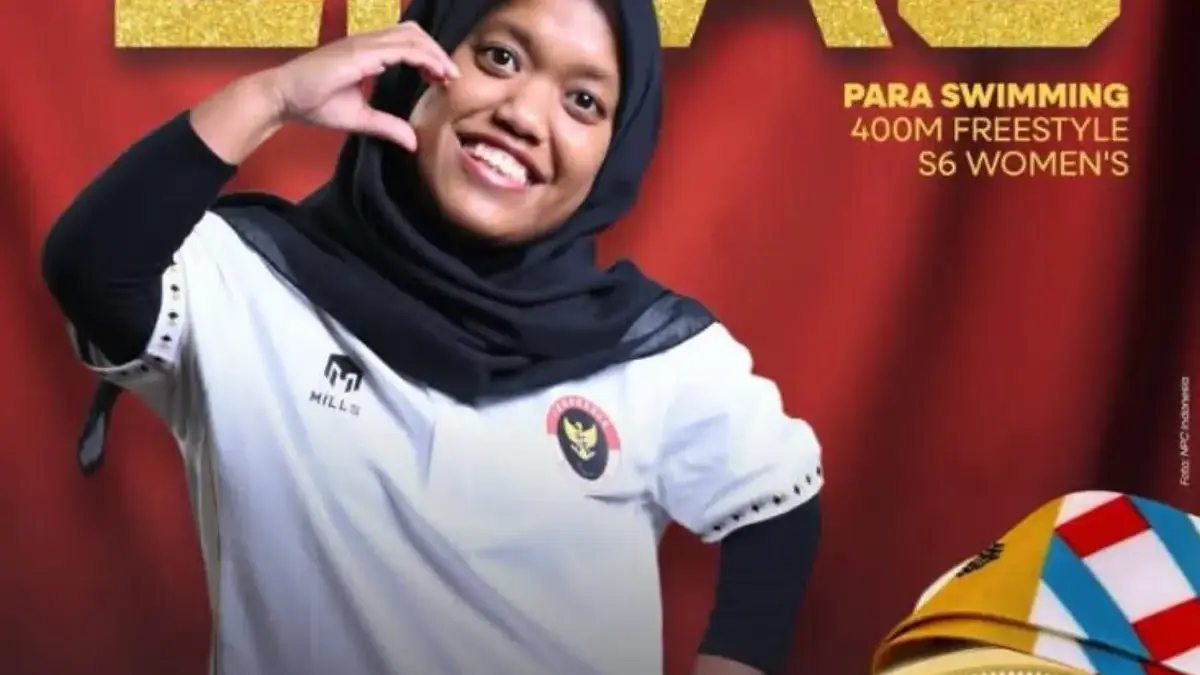 Siti alfiah peraih emas pertama para renang di ASEAN Para Games 2026 Thailand