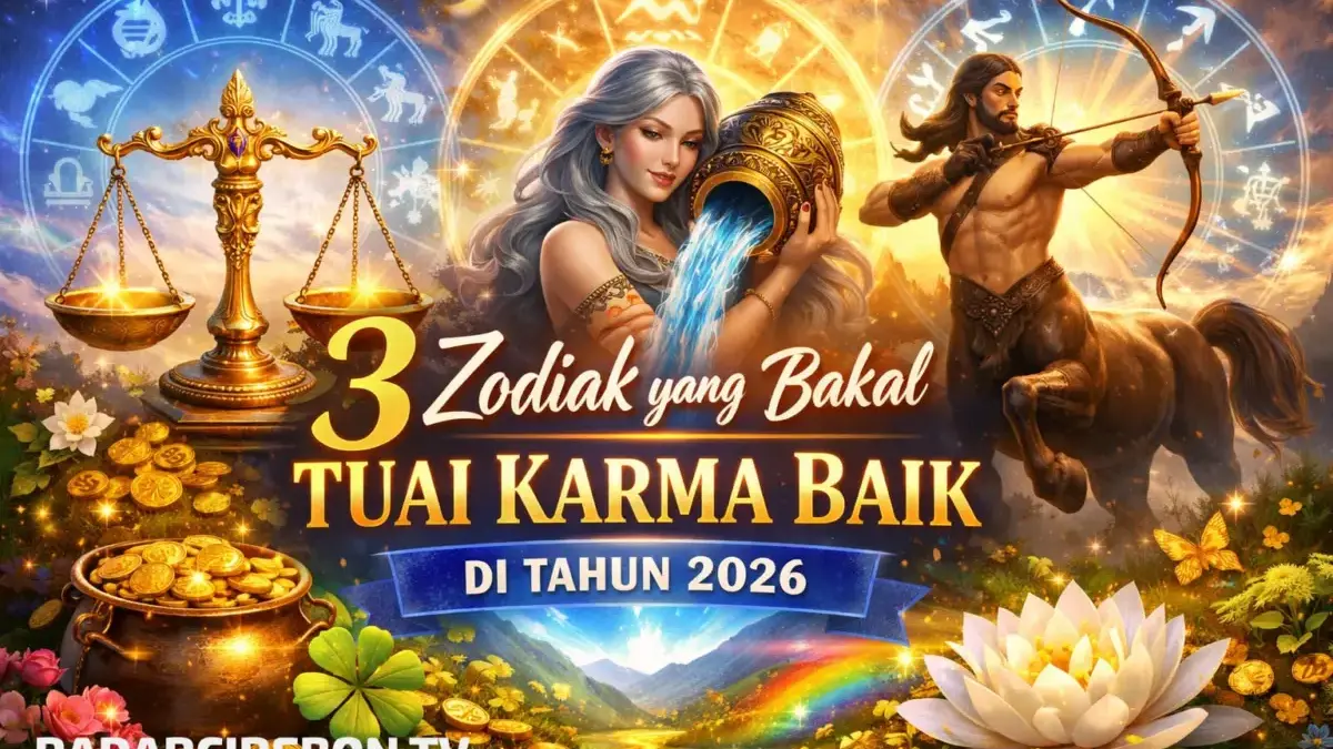 Siap-Siap! Ini 3 Zodiak yang Bakal Tuai Karma Baik di Tahun 2026 3 Zodiak yang Bakal Tuai Karma Baik di Tahun 2026