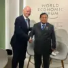 Prabowo Temui Presiden FIFA dan Zinedine Zidane di Acara World Economic Forum 2026