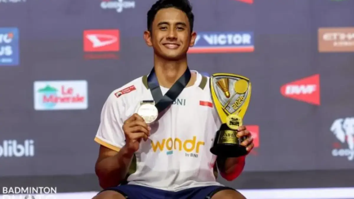 Alwi Farhan Tembus 15 Besar Dunia Usai Juara Indonesia Masters 2026