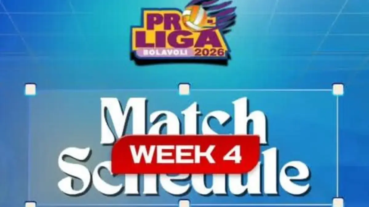 Jadwal proliga 2026 pekan ke 4