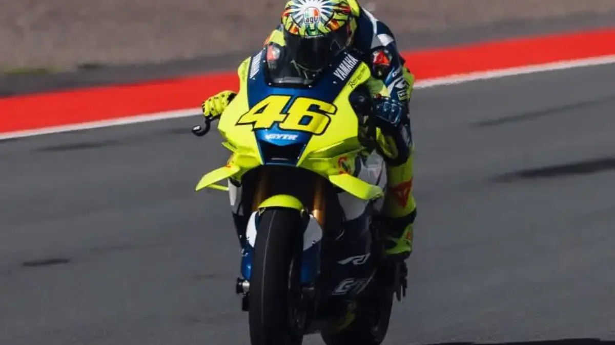 Valentino Rossi Jajal Sirkuit Mandalika