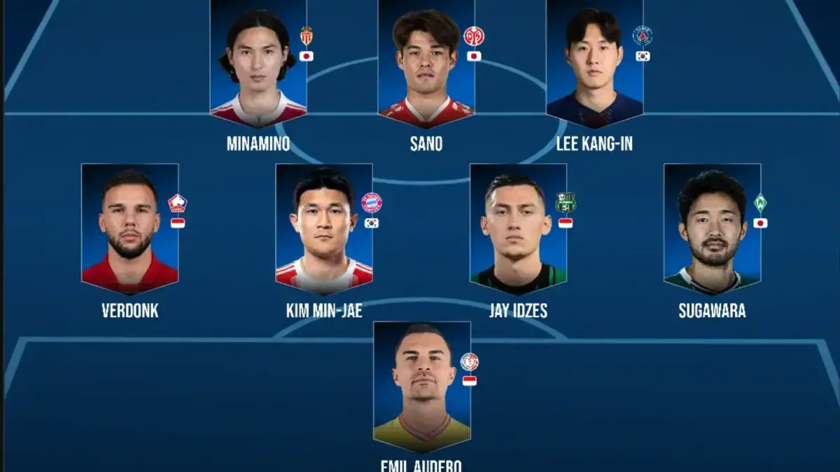 Diakui Asia! Tiga Pemain Timnas Indonesia Borong Tempat di Best XI 2025 foto