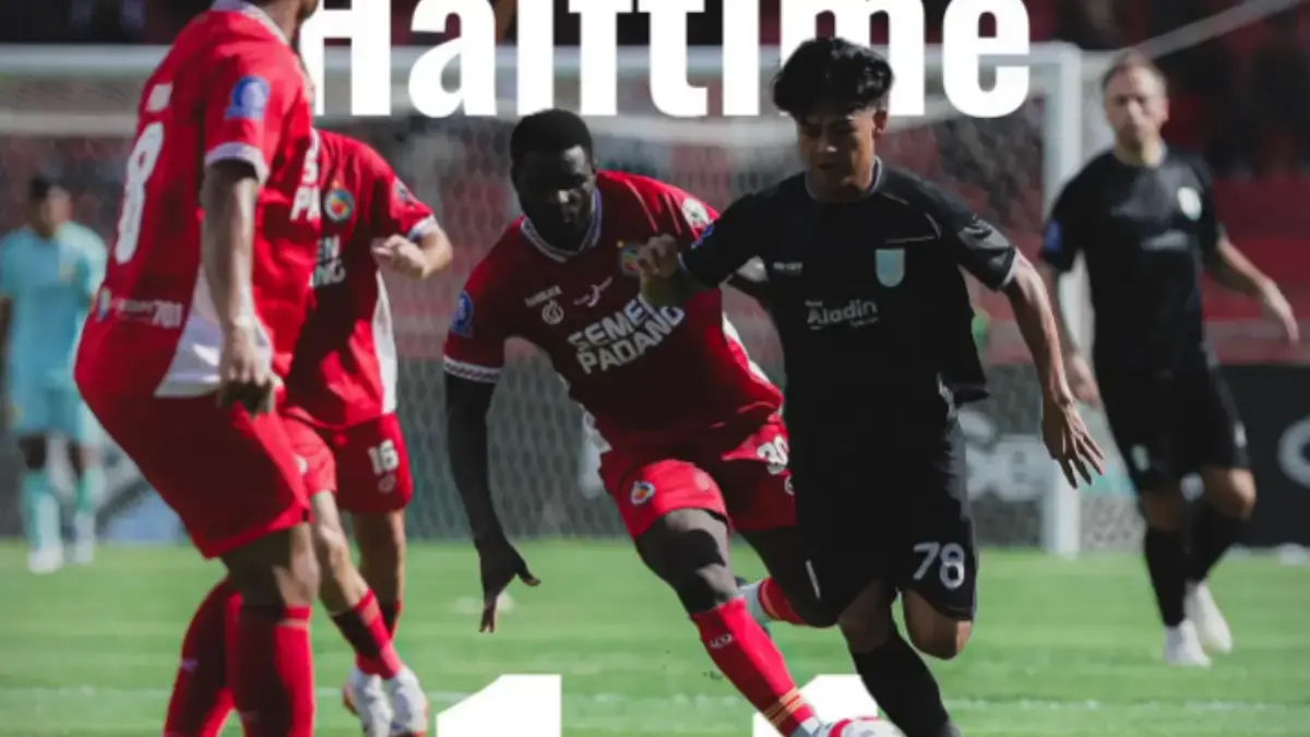 Hasil Babak Pertama Semen Padang vs Persis Solo: Kabau Sirah Alami Drama Dua Penalti Gagal, Skor Masih Imbang
