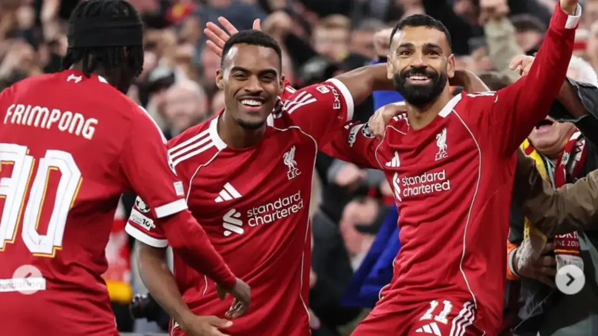 Usai Piala Afrika, Mohamed Salah Langsung Starter Saat Liverpool Hajar Marseille foto