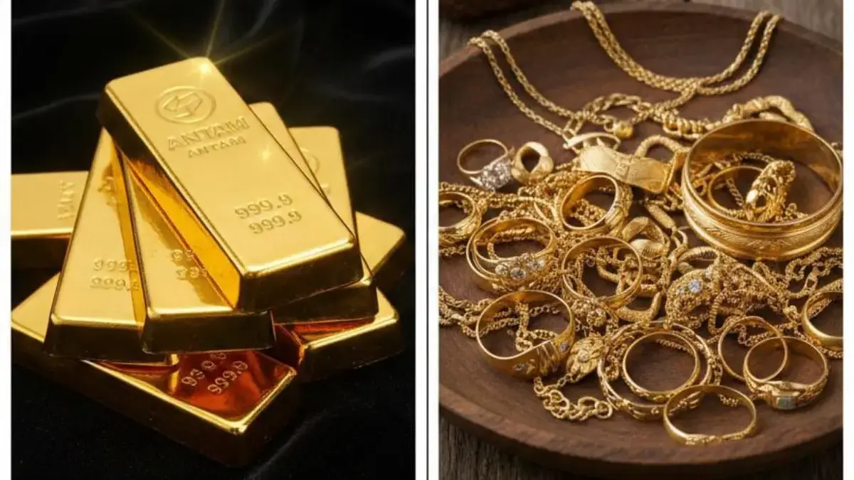 Perbedaan emas batangan dan emas biasa