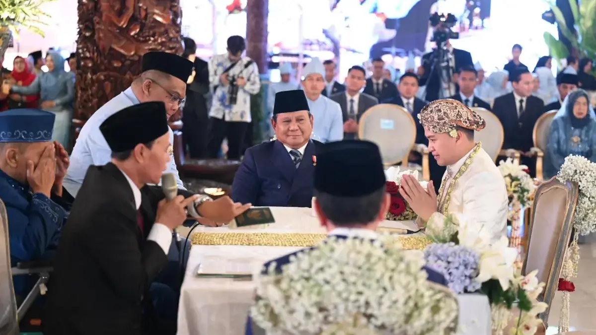 Agung Surahman Resmi Menikah di TMII dengan Presiden Prabowo Subianto dan Presiden Jokowi Jadi Saksi agung surahman