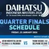 jadwal Indonesia master 2026