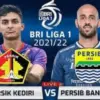 jadwal dan cara nonton pertandingan persik vs persib. foto; web resmi vidio