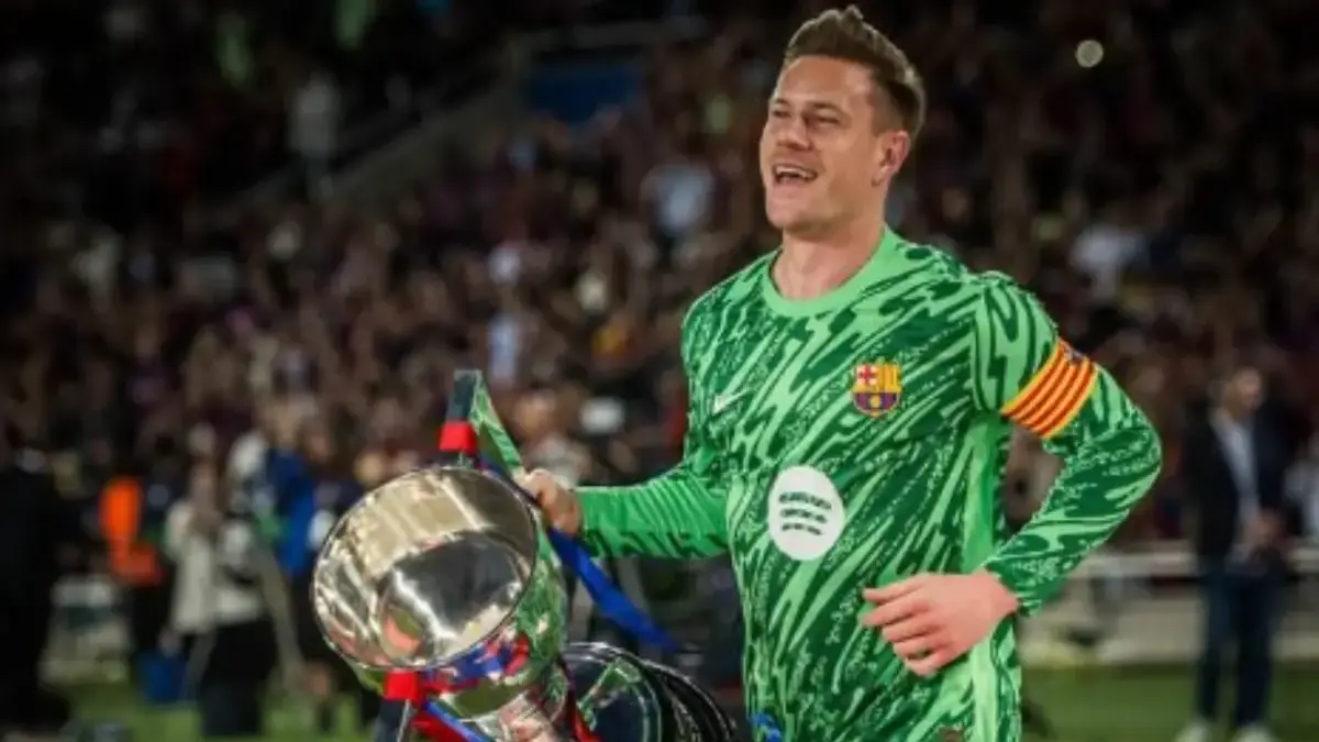Ter Stegen Resmi Gabung Girona, Status Masih Pemain Barca, Ungkap Kenangan Manis Bersama Blaugrana ter stegen girona