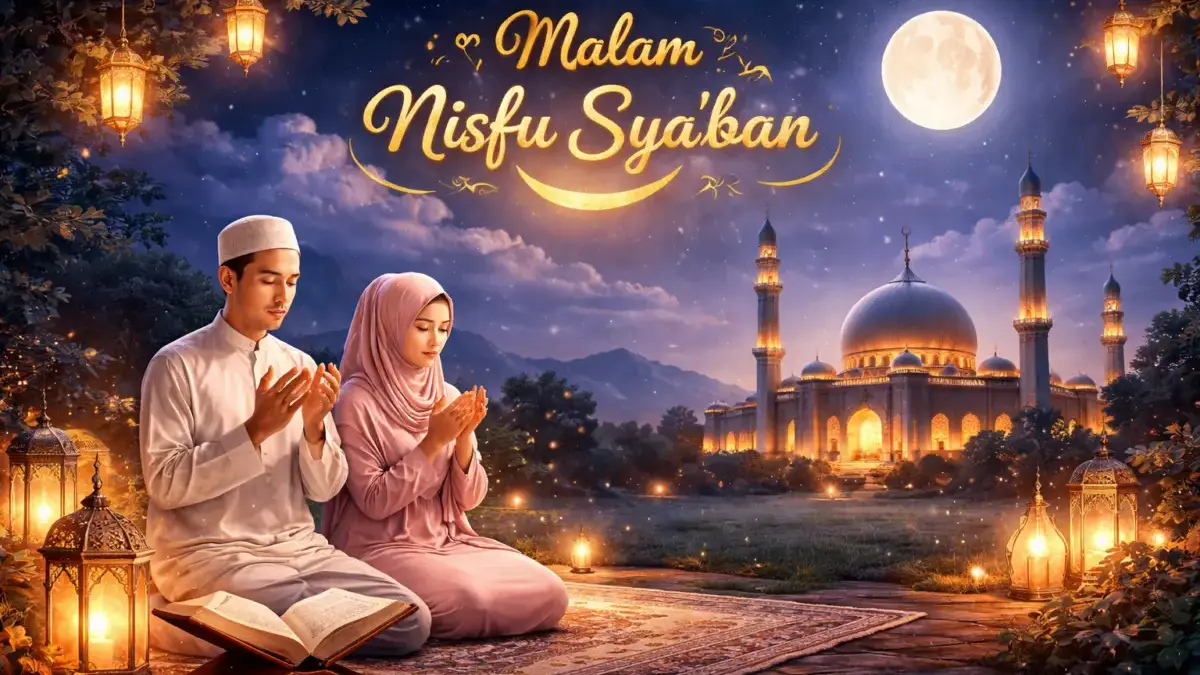 3 Amalan di Malam Nisfu Syaban 2026 yang Bikin Berkah Melimpah