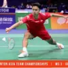 Ginting Bawa Indonesia Juara Grup D BATC 2025 Setelah Tekuk Malaysia