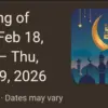 Ramadhan 2026