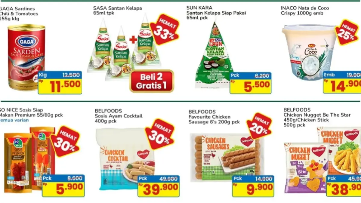 Banjir Diskon dan Tebus Murah! Promo Indomaret Hari Ini Bikin Belanja Hemat untuk Kebutuhan Harian Promo Indomaret