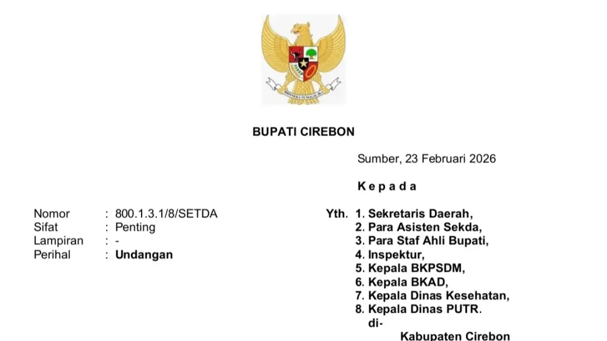 Pemkab Cirebon Gelar Rotasi Mutasi, Ini Daftar Kandidatnya! Rotasi Mutasi