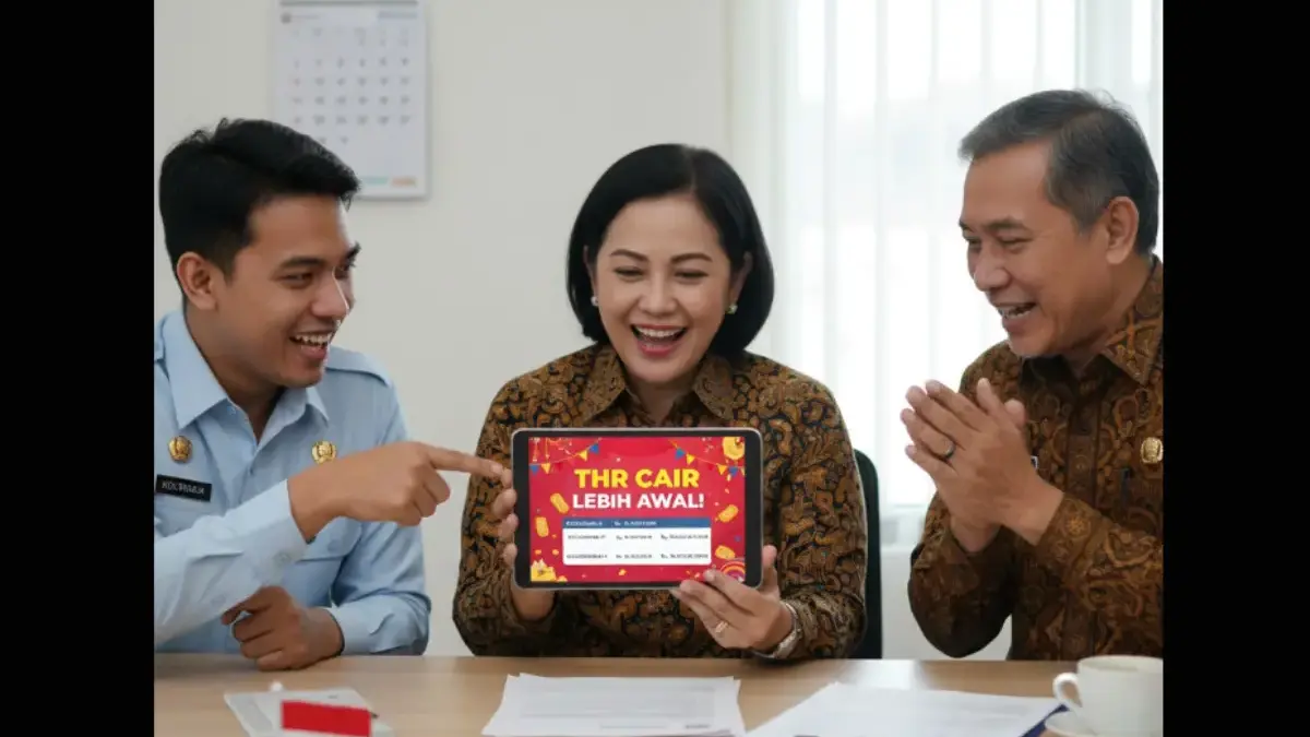 ASN Bersiap! THR Dikabarkan Cair Lebih Awal, Cek Nominal Sesuai Golongan Anda foto