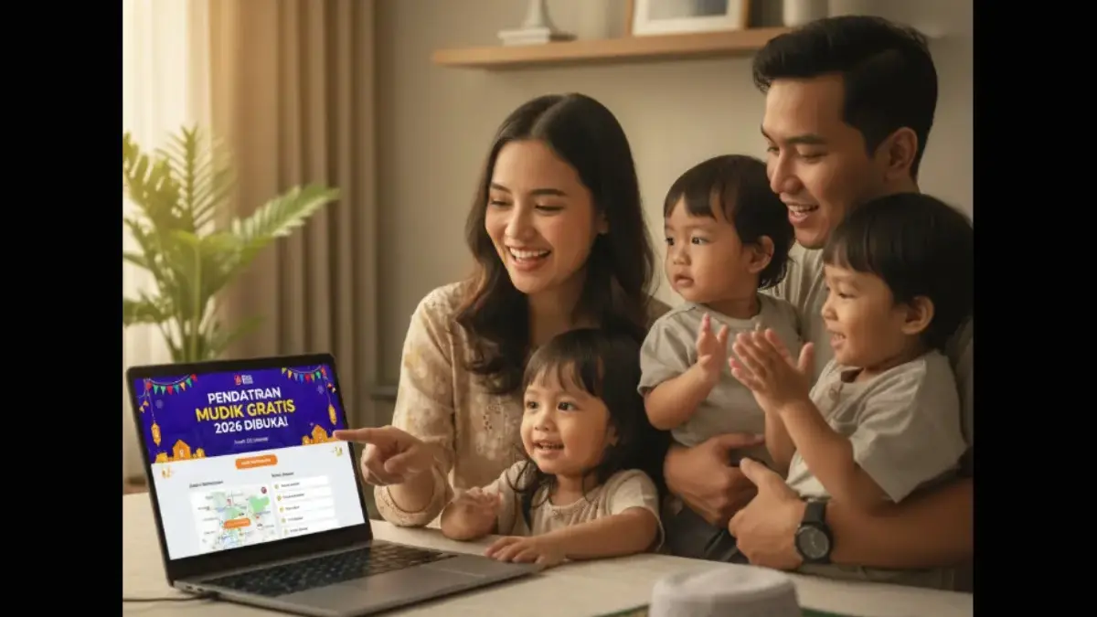 Pendaftaran Mudik Gratis DKI Jakarta 2026 Dibuka 22 Februari, Cek Jadwal dan Kota Tujuannya! foto