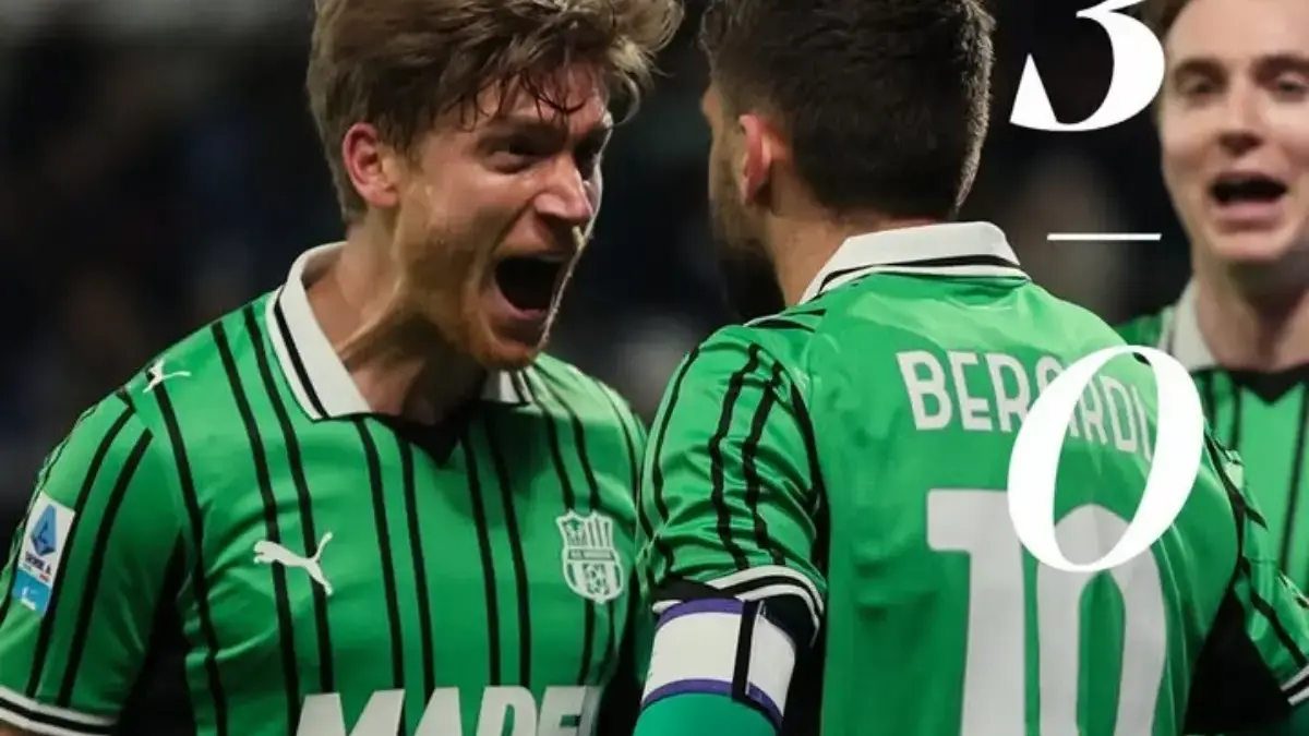 Sassuolo Hancurkan Hellas Verona 3–0 di Serie A: Berardi Kembali Jadi Pahlawan Sassuolo