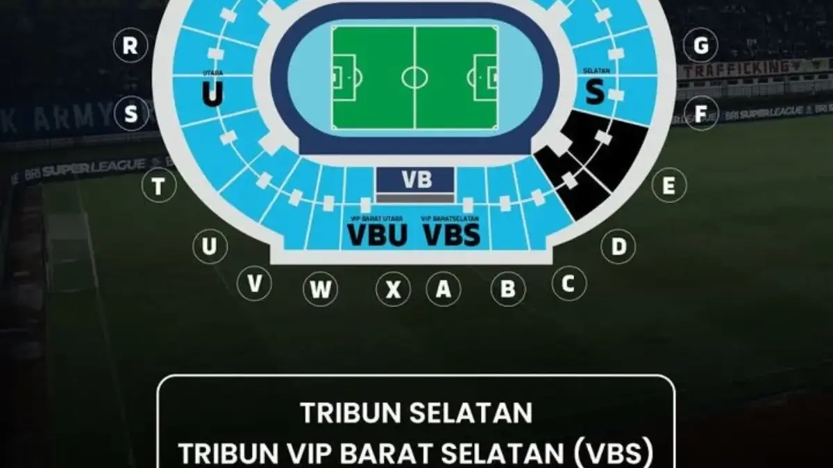 Tribun Selatan GBLA Ditutup Usai Insiden Suporter pada Laga Persib vs Ratchaburi FC Penutupan Tribun GBLA