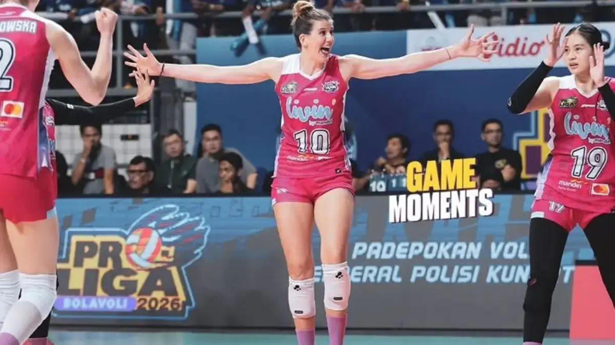 Proliga 2026: Livin’ Mandiri Selangkah Lagi ke Final Four Usai Kemenangan Dramatis di Sentul Jakarta Livin’ Mandiri