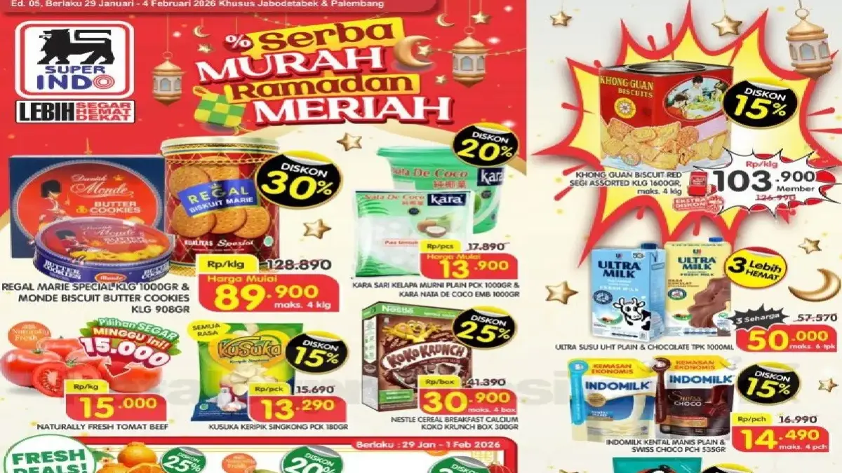 Menyambut Bulan Ramadhan: Promo JSM Superindo Murah Meriah Promo jsm Superindo