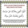 Doa Mohon Dibebaskan dari Utang. Foto : pinterest