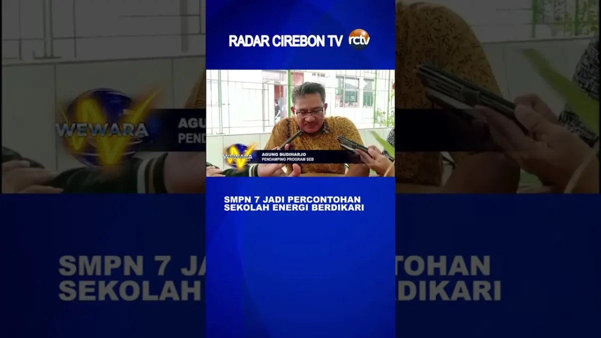 SMPN 7 Jadi Percontohan Sekolah Energi Berdikari