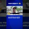 Jalan Provinsi Majalengka - Indramayu Kembali Amblas