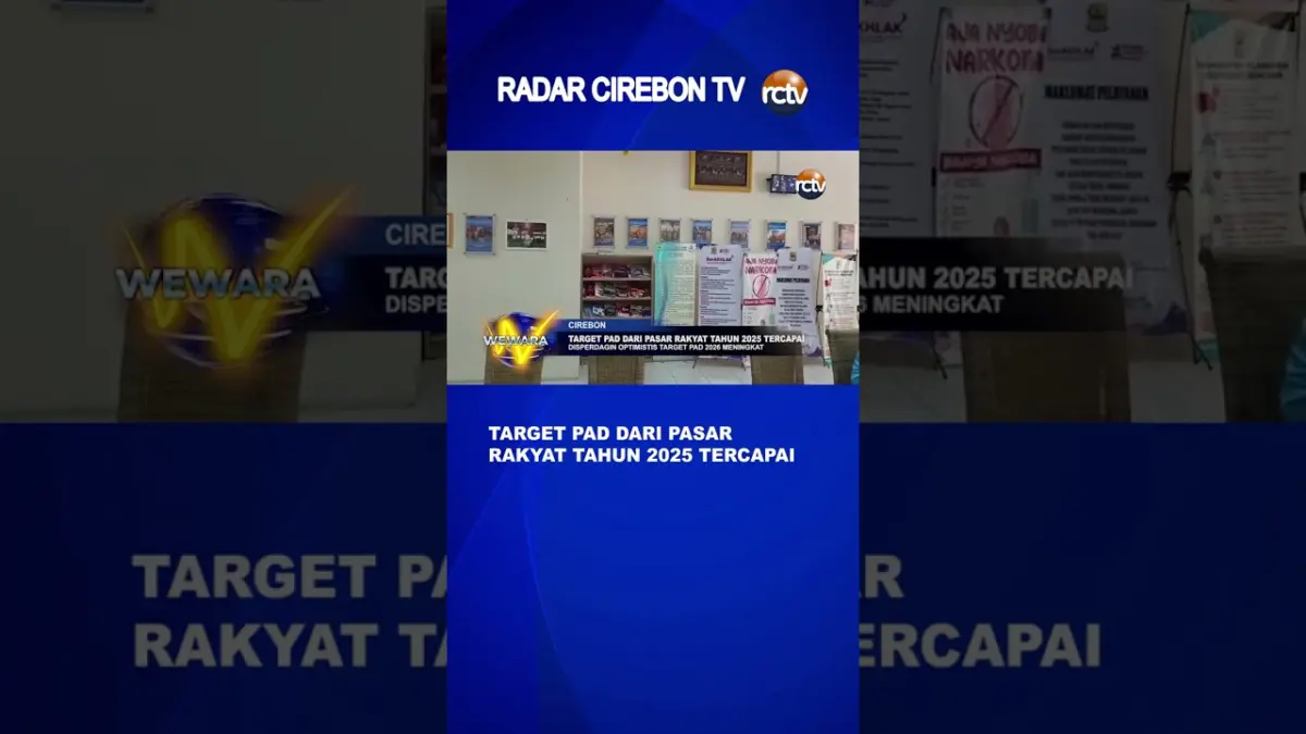 Target PAD Dari Pasar Rakyat Tahun 2025 Tercapai